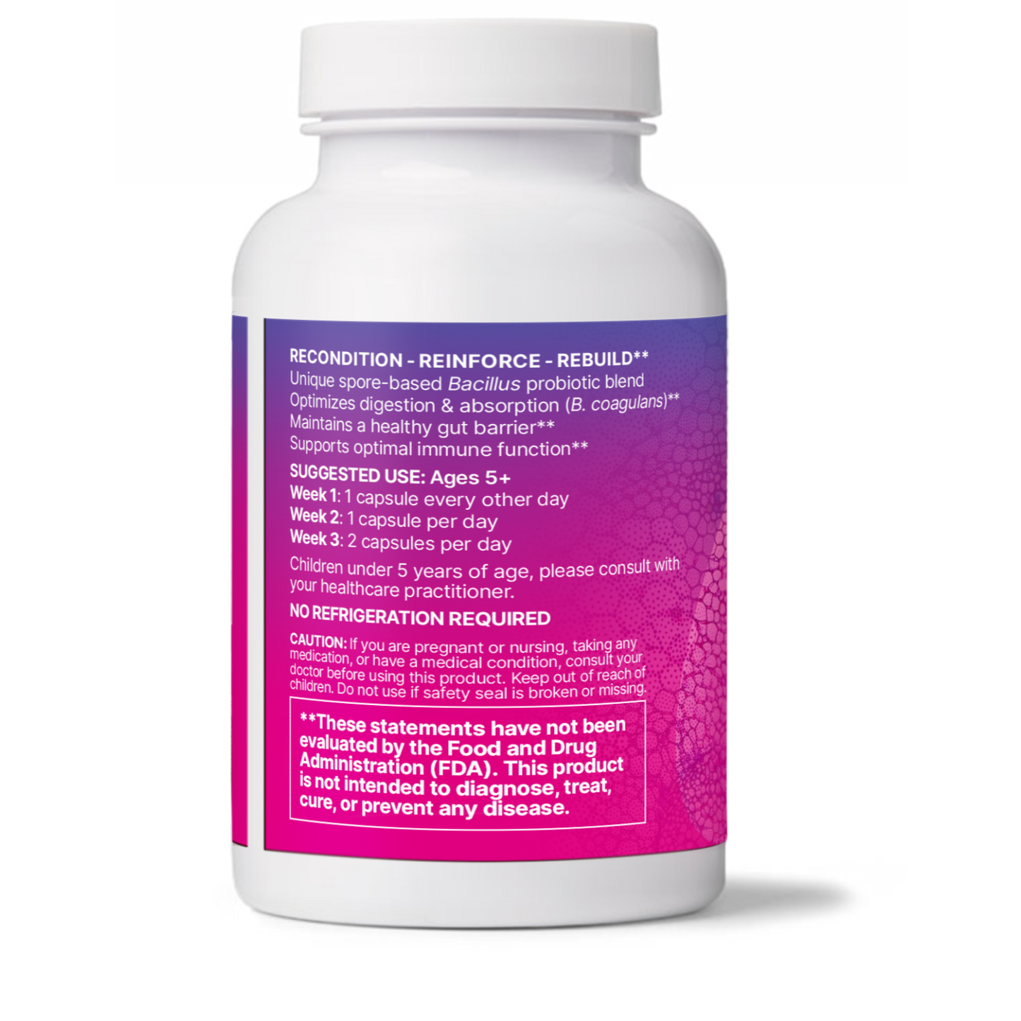 Microbiome Labs MegaSporeBiotic Probiotics for Women & Men - Spore-Based Probiotic for Gut Health & Digestive Support - Shelf-Stable, Travel-Friendly, Mens & Womens Probiotics (60 Capsules)